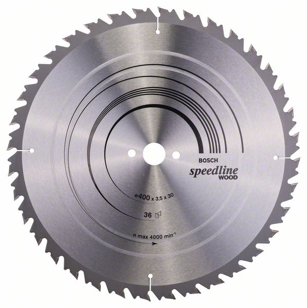 HM-Kreissägeblatt 400x3,5x30mm 36Z PRO Wood f. Tischsägen BOSCH 2608640684