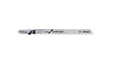 Stichsägeblatt T 101 BRF Bosch VE à 5 Stück Clean for Hard Wood 2608634235