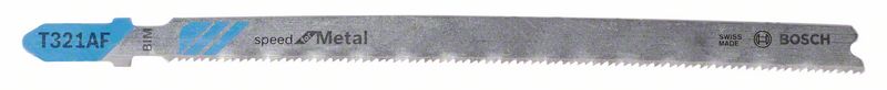 Stichsägeblatt T 321 AF Bosch VE à 5 Stück Speed for Metal 2608636705