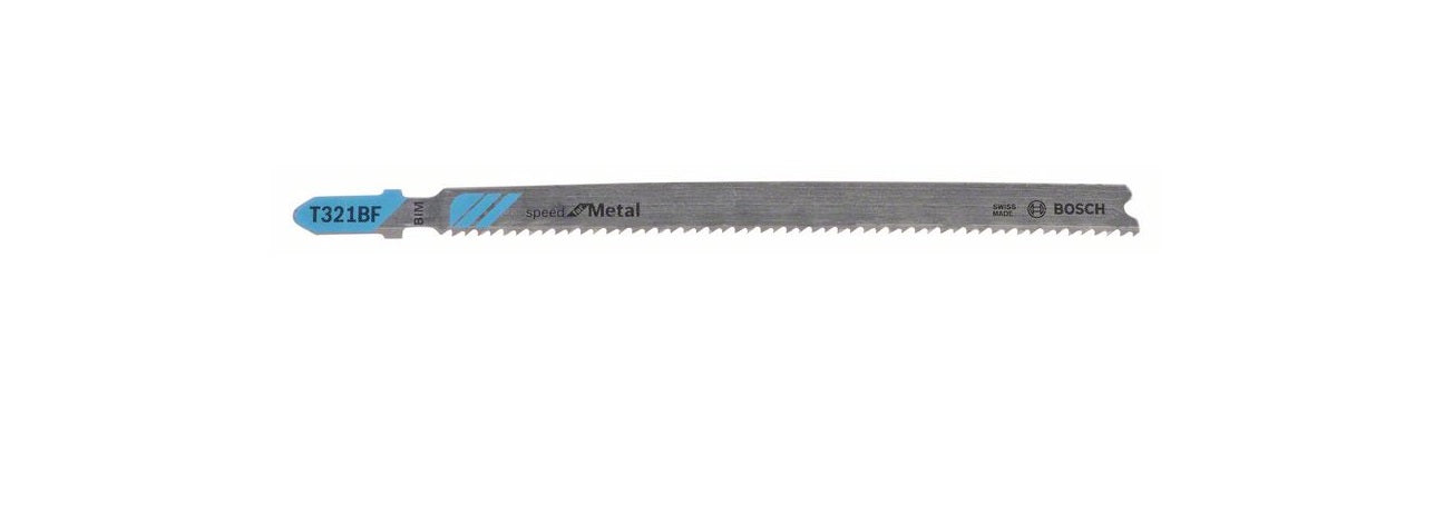 Stichsägeblatt T 321 BF Bosch VE à 5 Stück Speed for Metal 2608636707