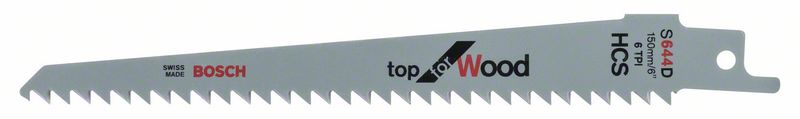 Säbelsägeblatt S 644 D Bosch VE à 100 Stück Top for Wood 2608650551