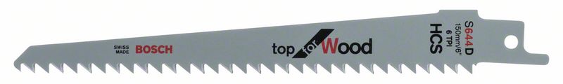 Säbelsägeblatt S 644 D Bosch VE à 5 Stück Top for Wood 2608650673