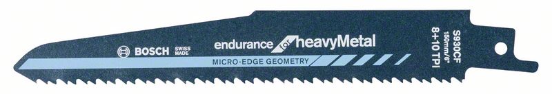 Säbelsägeblatt S 930 CF Bosch VE à 5 Stück Endurance for Heavy Metal 2608657527