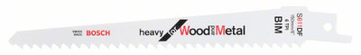 Säbelsägeblatt S 611 DF Bosch VE à 25 Stück Heavy for Wood and Metal 2608657561