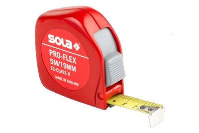 Taschenbandmaß Pro-Flex 3mx13mm gelb Sola 50027701