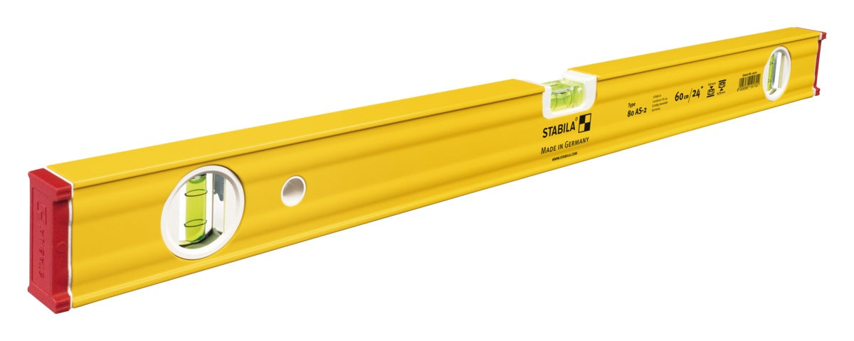 Wasserwaage LM 80AS-2 60cm pulverbeschichtet Stabila 4005069191702_EANFIX
