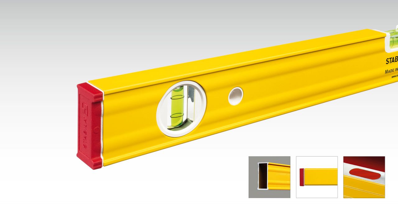 Magnetische Wasserwaage Stabila 80 ASM; 120 cm