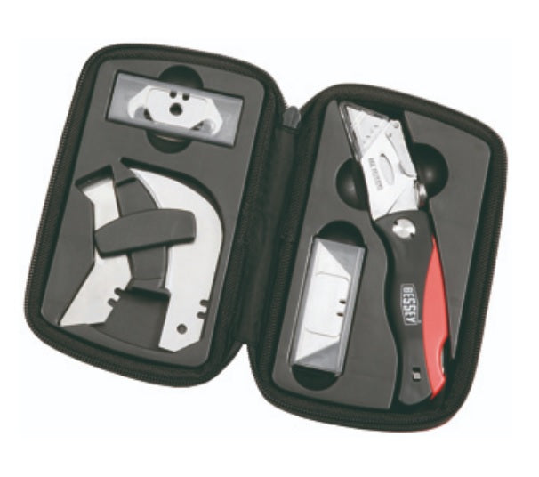 Klingen-Klappmesser-Satz in Nylonmappe BESSEY DBKPH-SET_bes_bes