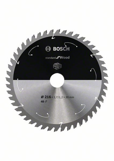 Bosch Standard-Sägescheibe für Holz 2608837723; 216 mm
