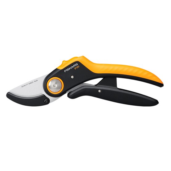 Amboss-Gartenschere Fiskars Plus PowerLever P741