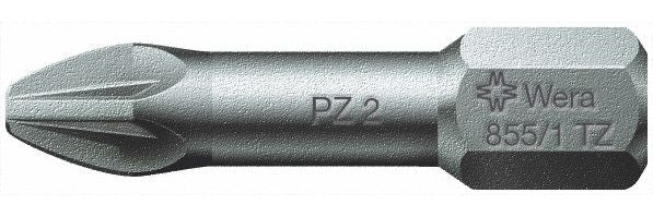 Bit Torsion 1/4" DIN 3126 C6,3 PZ2x25mm Wera WE0WE05056815001