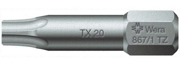 Bit Torsion 1/4" DIN 3126 C6,3 T40x25mm Wera WE0WE05066320001