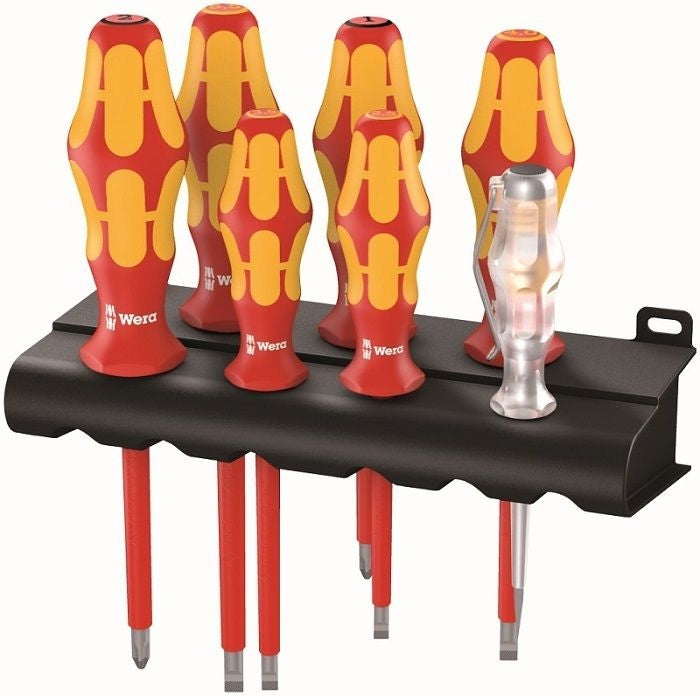 Schraubendreher-Set Wera Kraftform Plus; 7 Einheiten