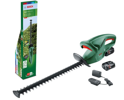 Heckenschere Bosch EasyHedgeCut 18-45; 18 V; 2x2,0 Ah; 45 cm Länge; akkubetrieben