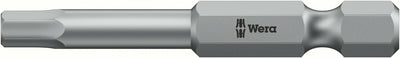 Bit zähhart 1/4" DIN 3126 E6,3 Innensechskant 2,5x50mm Wera WE0WE05059604001