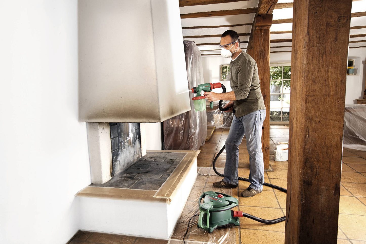 Farbspritzsystem Bosch PFS 7000; 1400 W