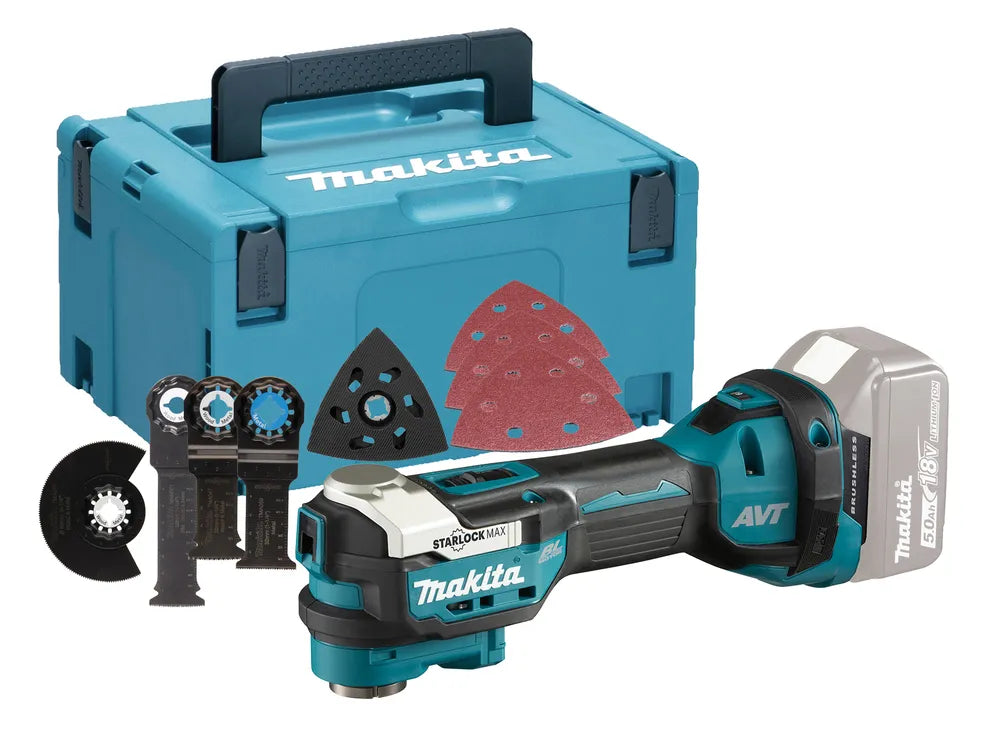 Multifunktionswerkzeug Makita DTM52ZJX4; 18 V (ohne Akku und Ladegerät)