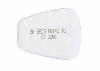 Vlieseinlegefilter 5925, P2R 20 Stück/Box T5925