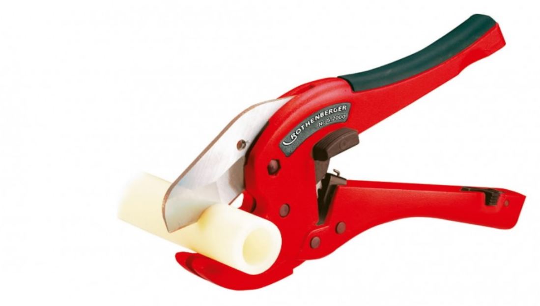 Rohrschere für PVC-Rohre Rothenberger ROCUT 42 TC; 0–42 mm