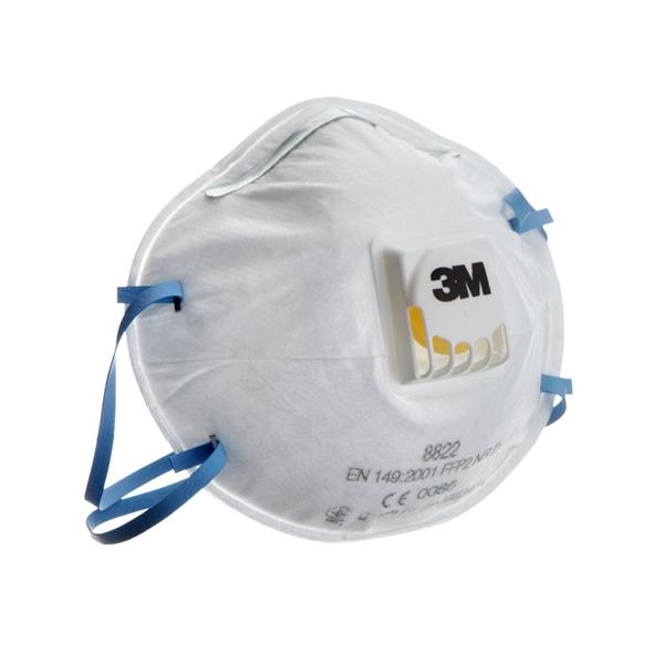 Atemschutzmaske 8822, FFP2 NR D 3M 4046719303137_EANFIX