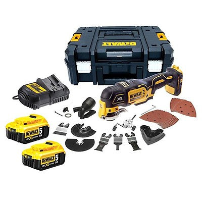 Multi-Tool DeWalt DCS356P2-QW; 18 V; 2x5,0 Ah Akku