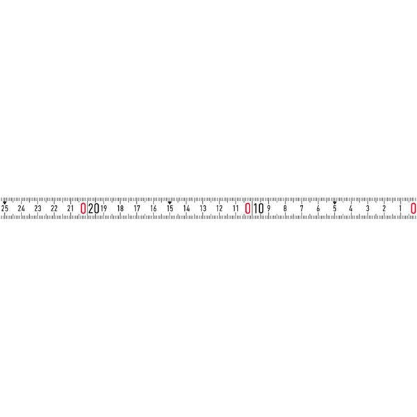 Maßband BMI B357004005RNL-SK; 5 m; selbstklebend