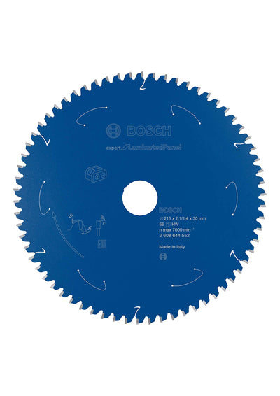HM-Kreissägeblatt 216x2,1/1,4x30 66Z Bosch VE à 1 Stück Expert f. Laminated Panel 2608644552