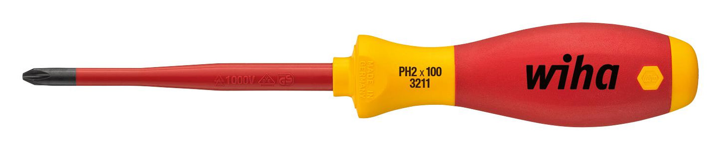 Kreuzschlitzschraubendreher Wiha 35394; PH2; 100 mm