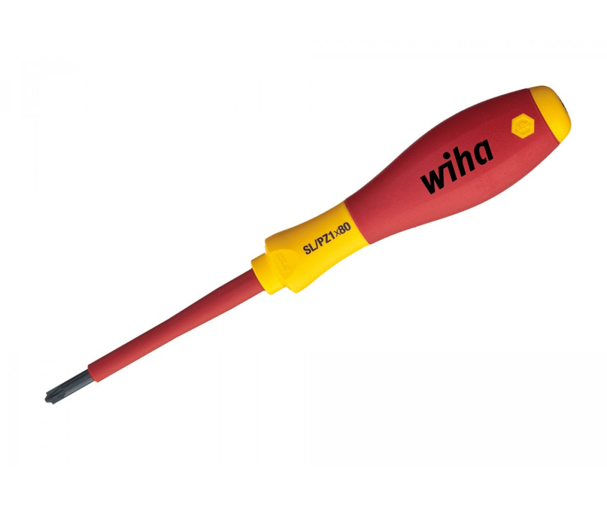 Schraubendreher VDE slim PZ/S1x80mm Wiha 4010995363291_EANFIX