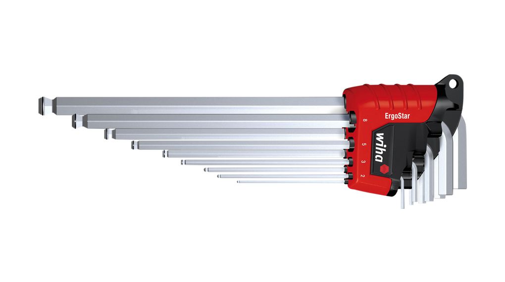 Winkelschraubendreher- Satz mit Haltefunktion 9-teilig 1,5-10mm Wiha 4010995373511_EANFIX