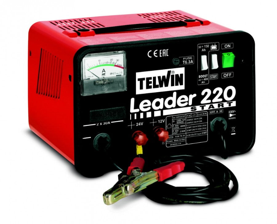 Autobatterieladegerät/Starthilfe Telwin Leader 220 Start; 400 Ah