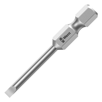 Bit zähhart 1/4" DIN 3126 E6,3 Schlitz 3x0,5x50mm Wera WE0WE05059305001