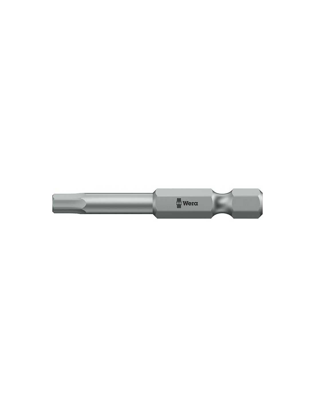 Bit zähhart 1/4" DIN 3126 E6,3 Innensechskant 6x50mm Wera WE0WE05059620001