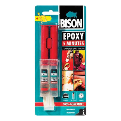 Kleber Bison 1586025 Epoxy 5 min; 24 ml