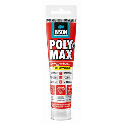 Dichtstoff Bison 6300557 PolyMax Crystal; 115 g