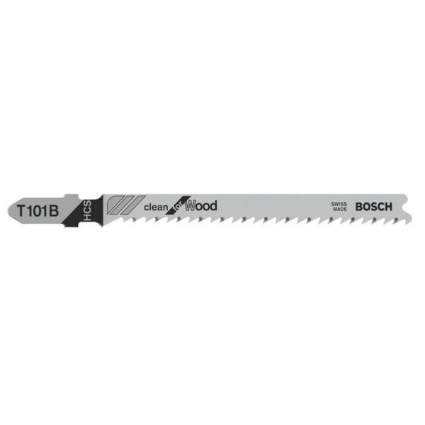 Stichsägeblatt T 101 B Pack a 100 Stück Bosch 2608637876