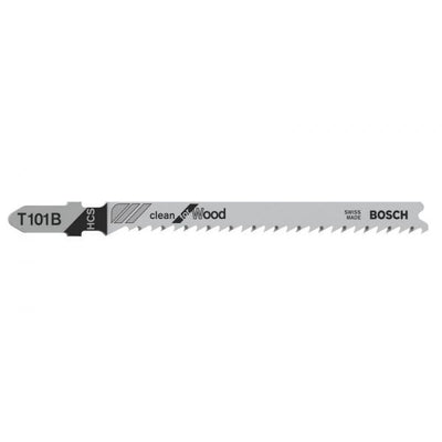 Stichsägeblatt T 101 B Pack a 100 Stück Bosch 2608637876