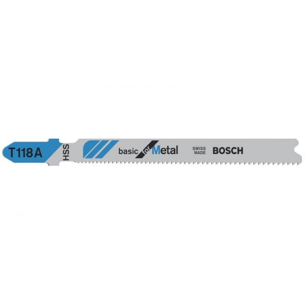 Stichsägeblatt Bosch T 118 A; 92 mm; 100 Stück