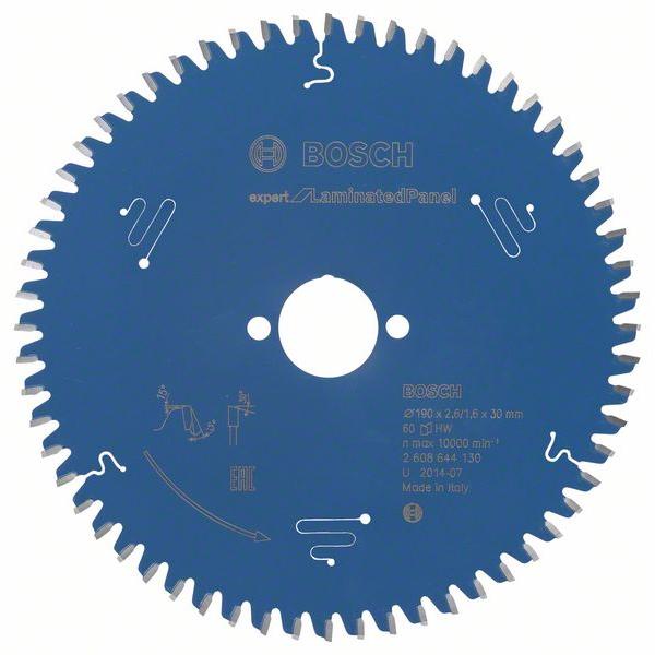 HM-Kreissägeblatt 140x1,8/1,3x20 42Z WZ Bos VE à 1 Stück Expert f. Laminated Panel 2608644126