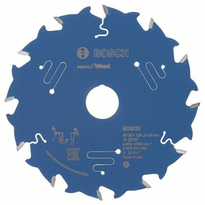HM-Kreissägeblatt 190x2,6/1,6x30 56Z WBosch VE à 1 Stück Expert for Wood 2608644050