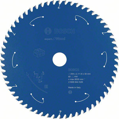 Trennscheibe Bosch Expert für Holz 2608644526; 254 x 30 mm; Z60