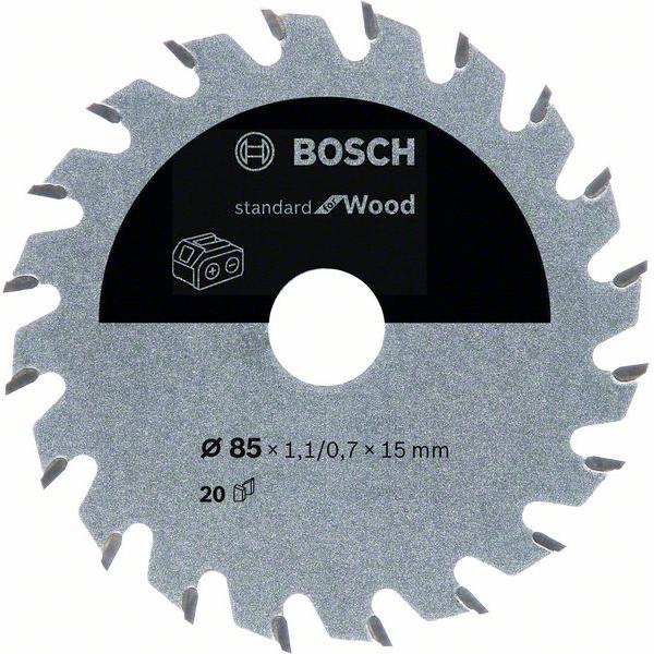 Trennscheibe Bosch Standard für Holz 2608837668; 136 x 20 mm; Z24