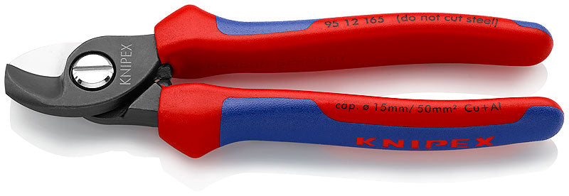 Kabelschere mit Mehrkomponenten-Griffen 165mm KNIPEX 9512165_KNI_KNI