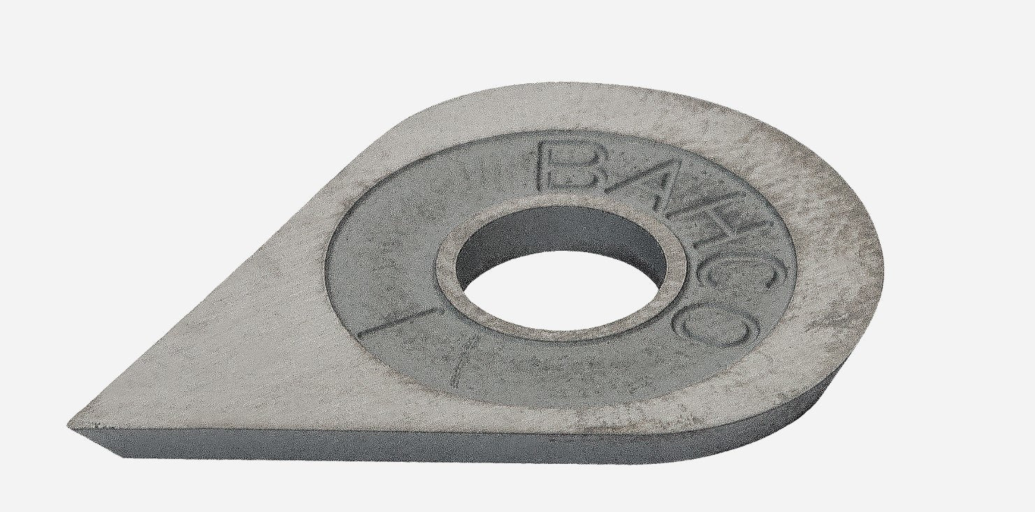 Schaberklinge Bahco 625-DROP