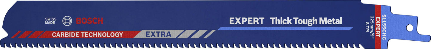 Säbelsägeblatt EXPERT S 1155 CHC Bosch VE à 10 Stück Thick Tough Metal 2608900370