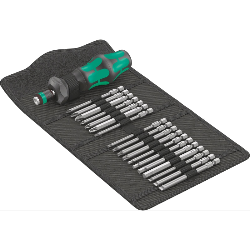 Schraubendreher-Set Wera KK Turbo; 19 Stück
