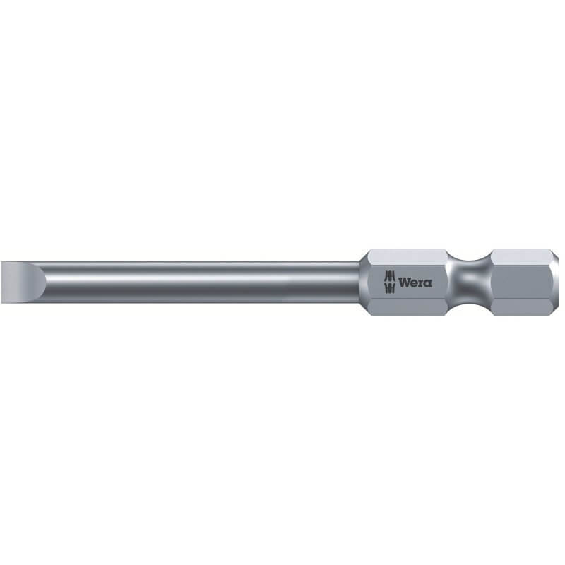 Bit zähhart 1/4" DIN 3126 E6,3 Schlitz 3,5x0,6x50mm Wera WE0WE05059310001