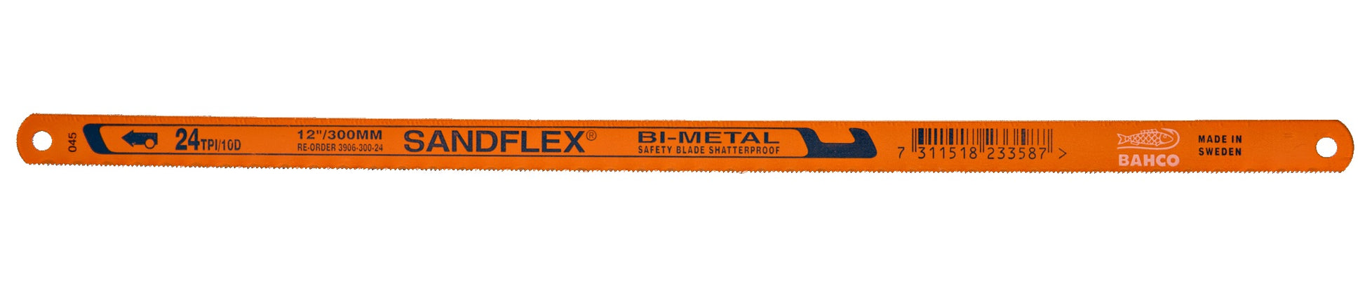 Metallsägeblatt Bahco Sandflex 3906-300-24-2; 300 mm; 2 Stück