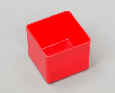 Kunststoffbox Allit EuroPlus 45/1; 54 x 54 x 54 mm; rot