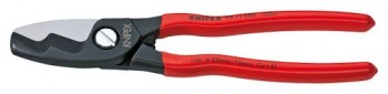Kabelschere mit Kunststoff-Griffen 200mm KNIPEX 9511200_KNI_KNI